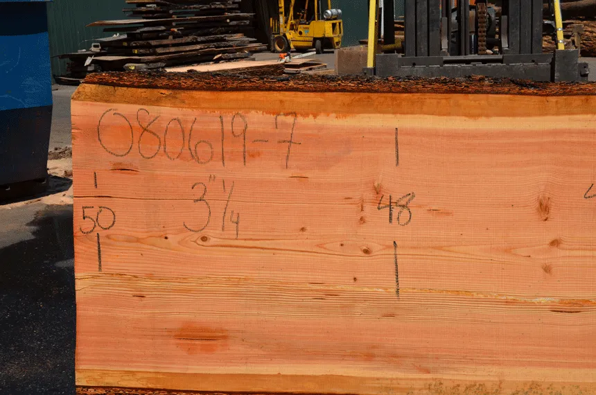 080619-07 Oregon Fir Slab
