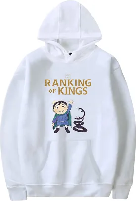 Anime Ranking of Kings Hoodie Manga Bojji Ousama Rankingu Pullover