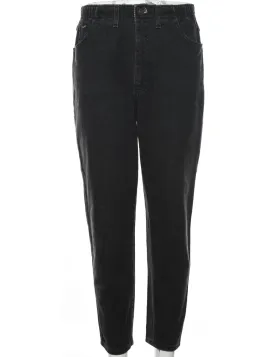 Black Lee Elastciated Jeans - W28 L28