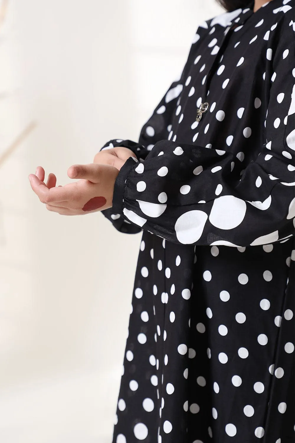 Black Polka Dot Shirt