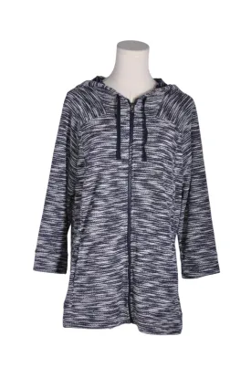 CHRISTOPHER & BANKS Women Hooded Jackets Regular fit in Black - L