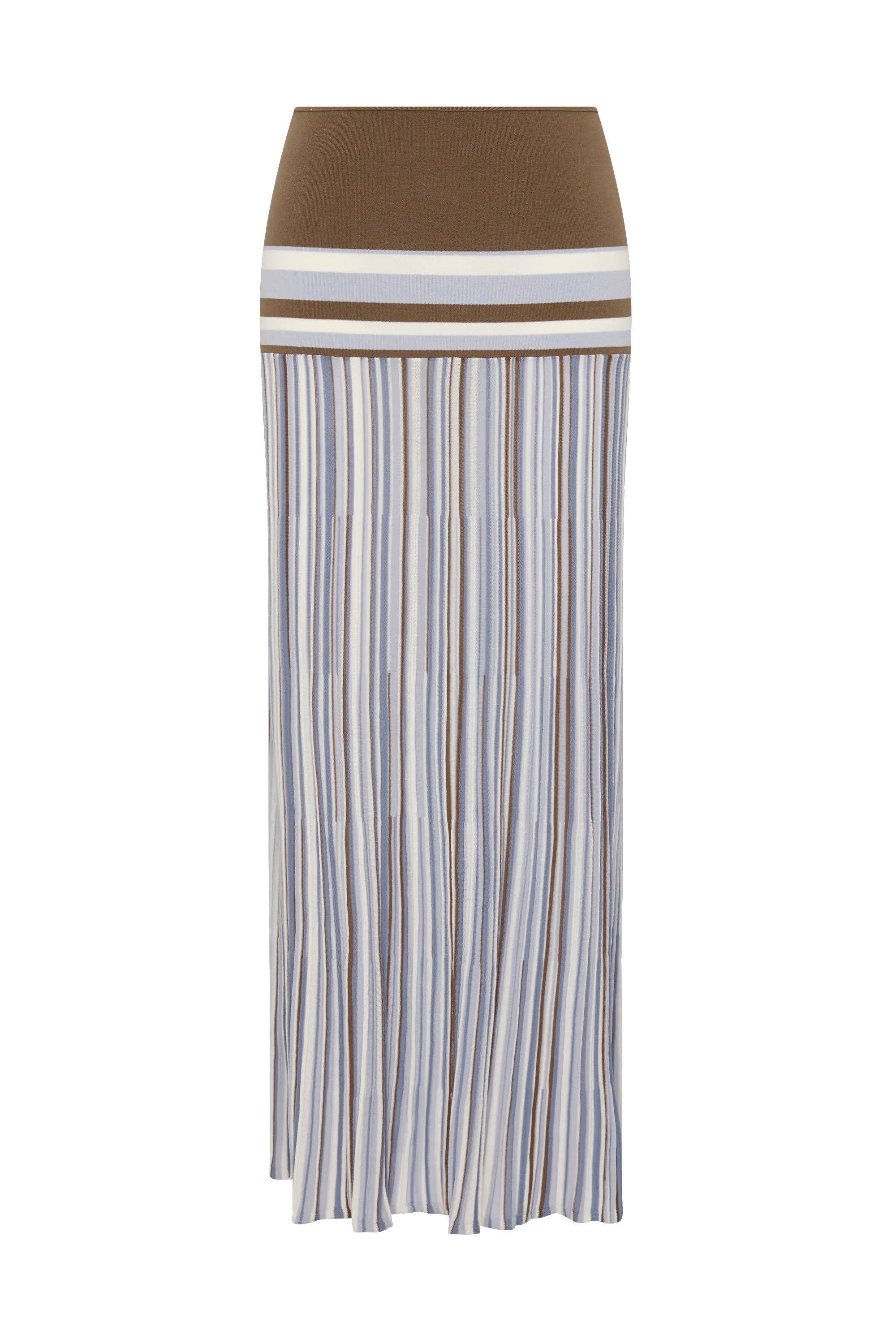 Citara Skirt Pale Blue Stripe