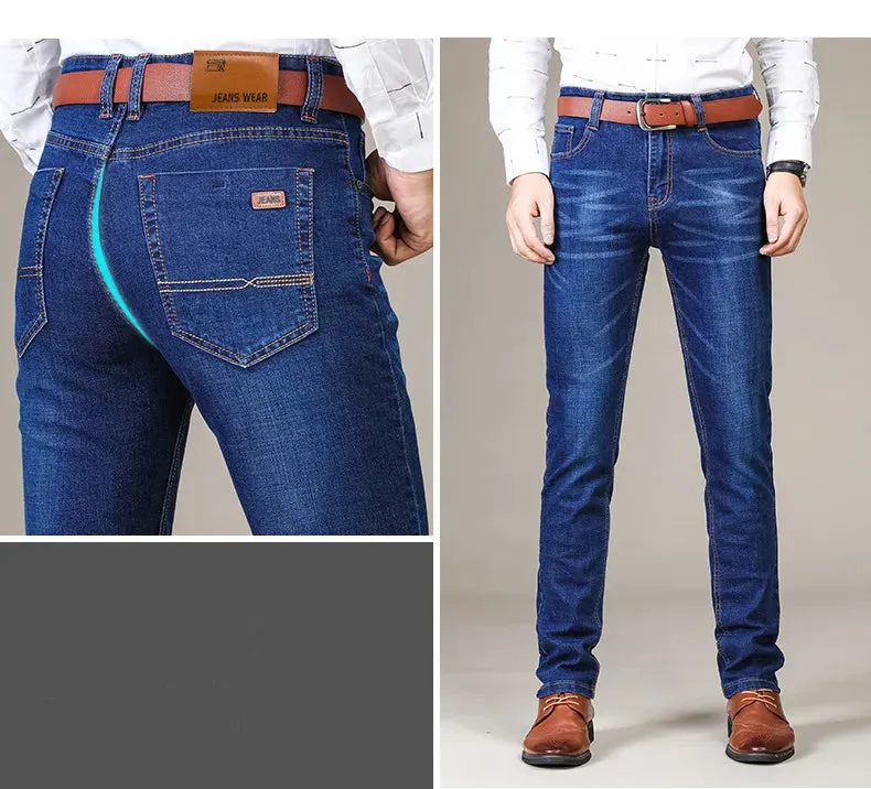 Giorgio Herenjeans  Comfortabele Straight-Cut Jeans voor Elke Gelegenheid