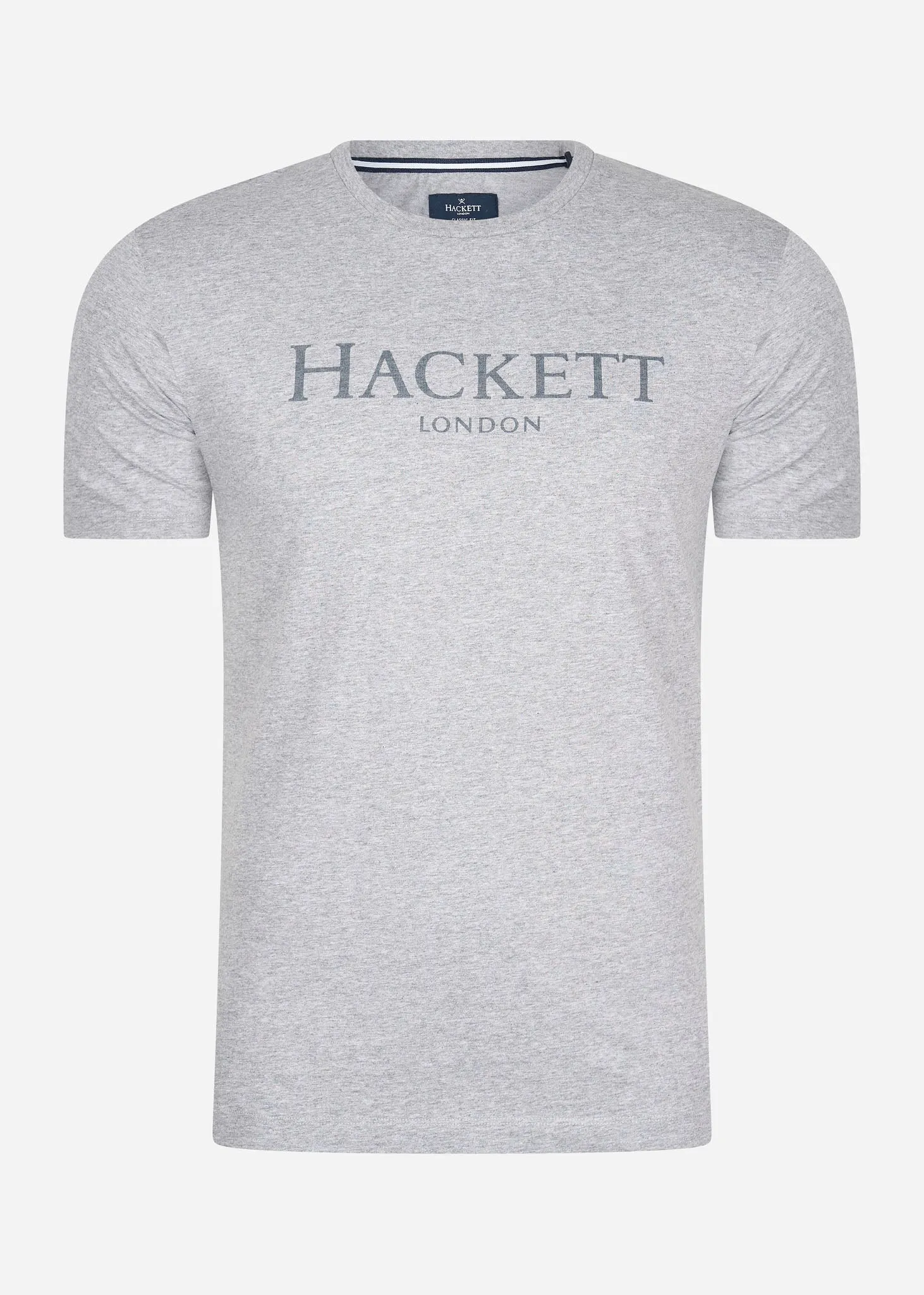 Hackett london t-shirt - light grey marl