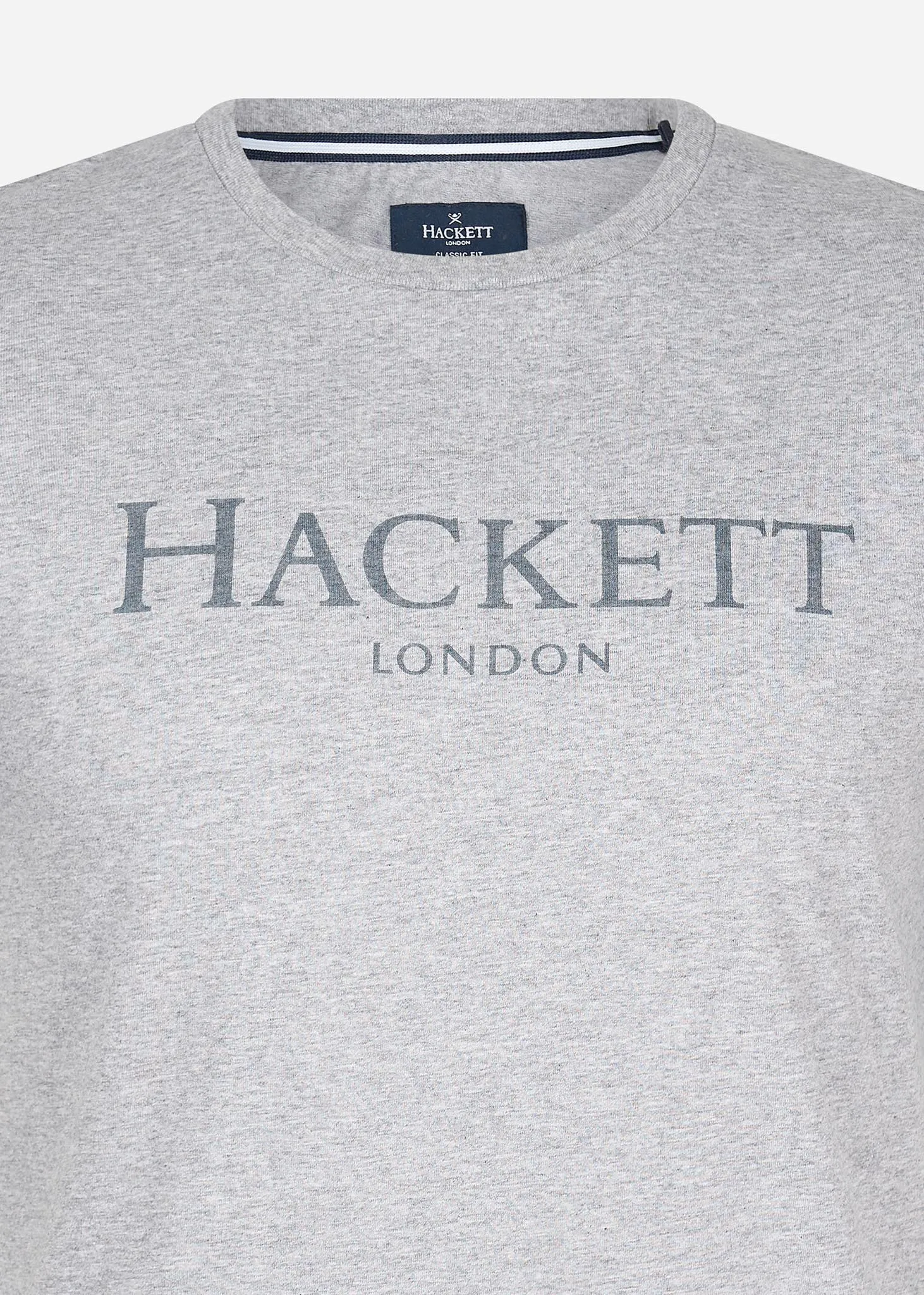 Hackett london t-shirt - light grey marl