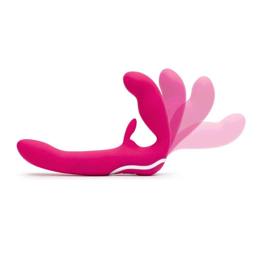 Happy Rabbit Strapless Strap On Rabbit Vibe