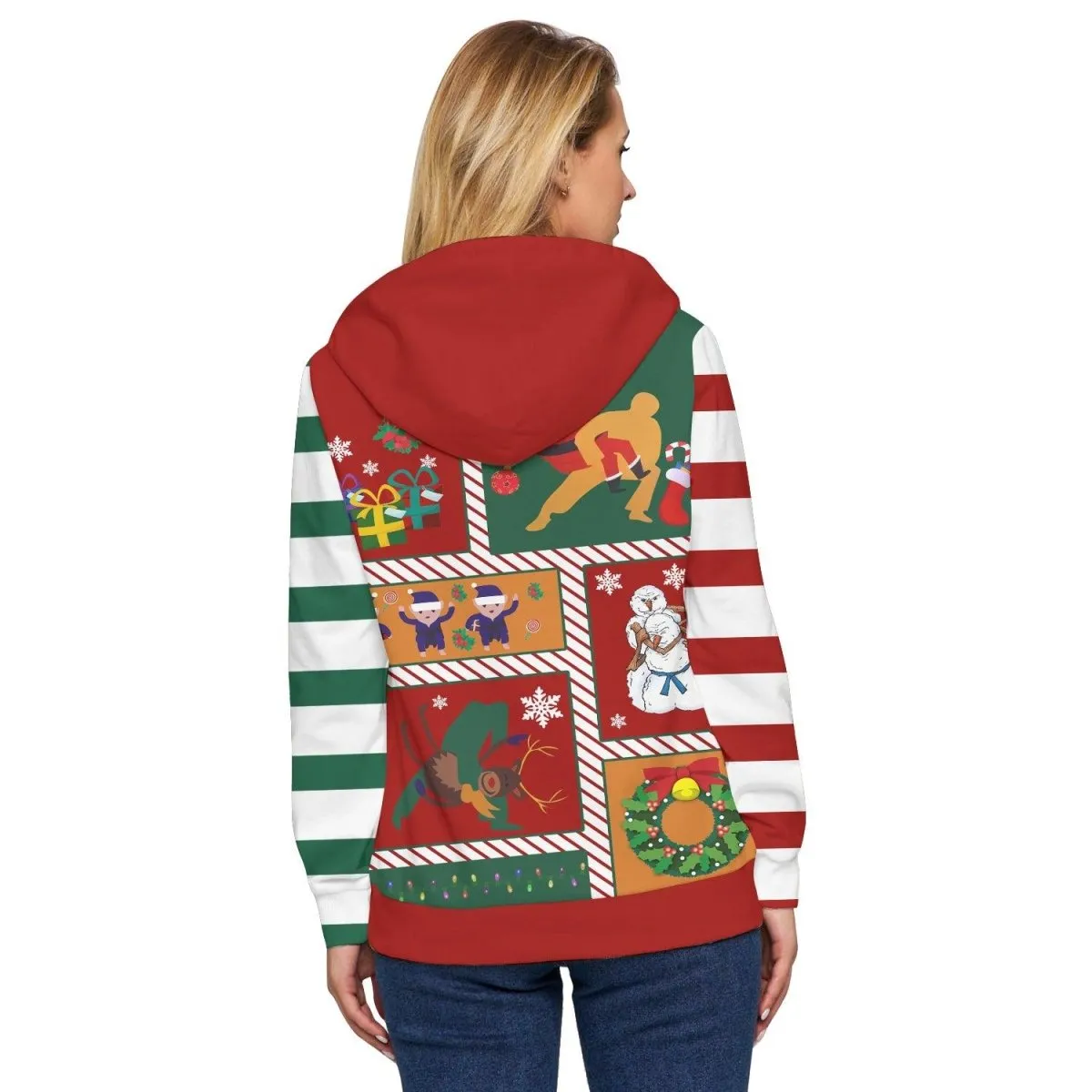 Jiu Jitsu Christmas Pullover & Zip Hoodie