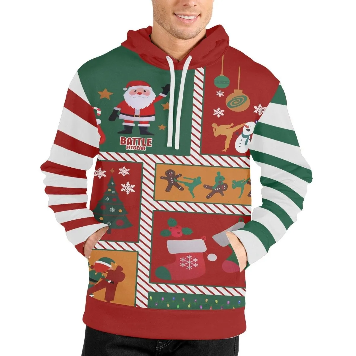 Jiu Jitsu Christmas Pullover & Zip Hoodie