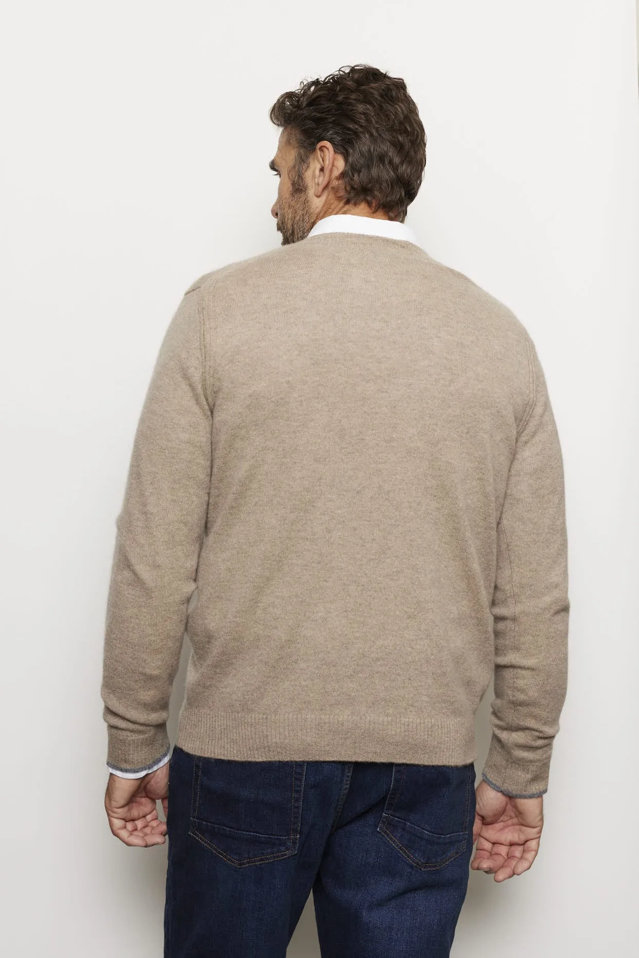 Jules Cashmere Sweater in Walnut