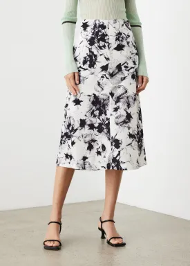Printed Long Skirt
