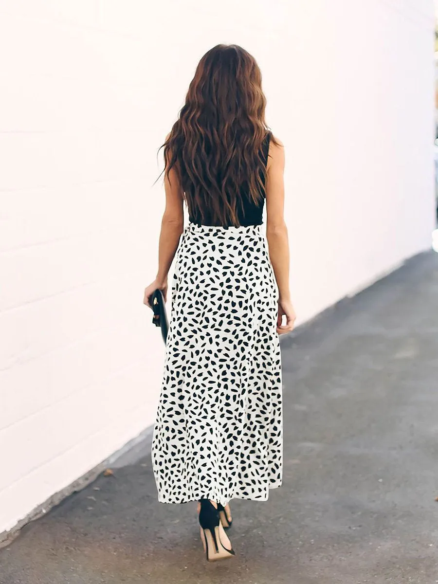 Vacation Floral Printed Skirt